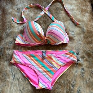 Size Small Aerie Bathing Suit With 34C Top
